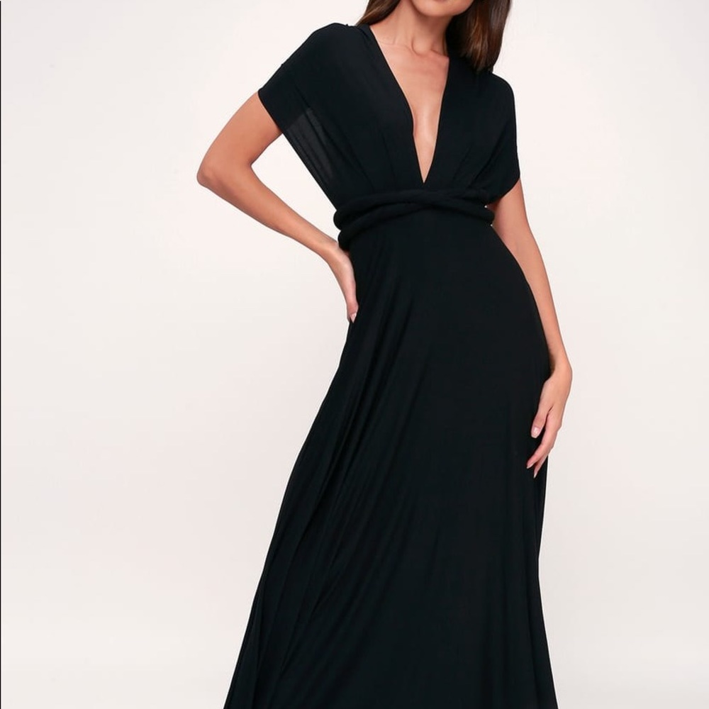 Black Maxi Convertible